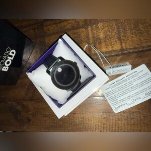 Movado Bold Black Watch